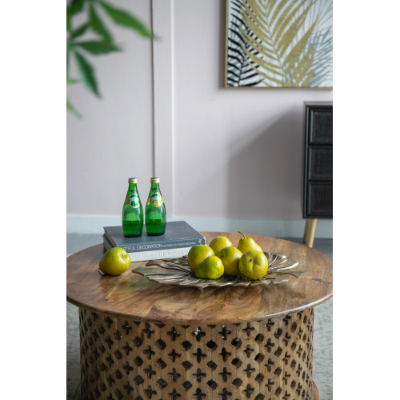 🌿“Where the Wild Grows in the Golden Stillness” – Sculptural Monstera Leaf Accent for Wall or Tabletop